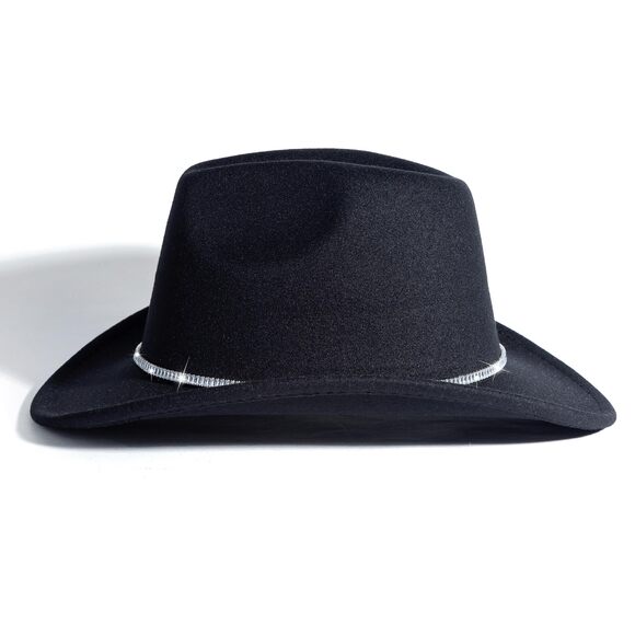 2837 Sparkly Rhinestone Shiny Western Cowboy Cowgirl Hat For Women main image 5